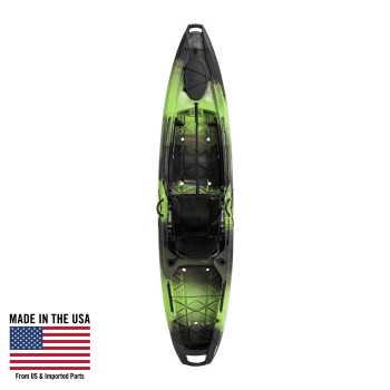 Lifetime Stealth Pro-Comfort Angler 11 ft 8 in Sit-On-Top Fishing Kayak, (90693)