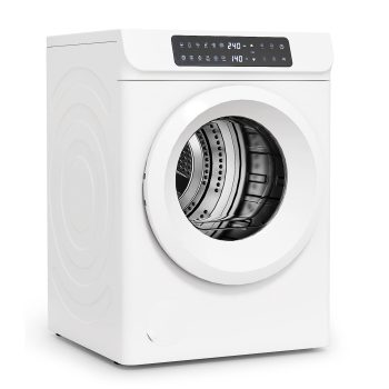 Auertech 3.5 Cu.ft 1400W Clothes Dryer Electric Tumble Dryer Machine W/ 12 Drying Modes LED Control White