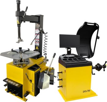 HPDAVV Tire Changer and Balancer Combo 24'' Tire Changer Tire Machine 811 Wheel Changer Machine Combo 790 Tire Balancer Machine Rim Clamp w/ 2 Year Full Warranty