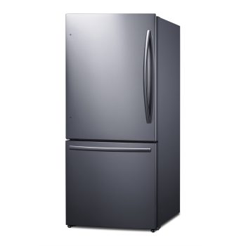 31" Wide Bottom Freezer Refrigerator with Icemaker