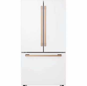 LG Studio SRFB27W3 26.5 Cu. Ft. White Counter-Depth 3-Door French Door Smart Refrigerator