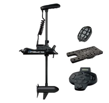 AQUOS Haswing GPS Bow Mount 55LBS 54” Trolling Motor& Remote, Foot, Quick Release