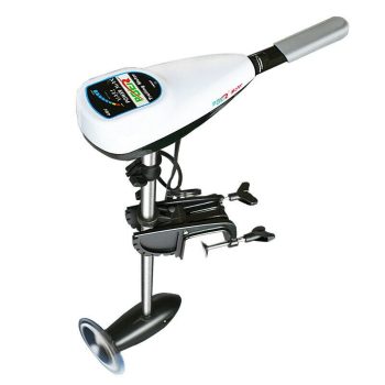 INTBUYING Electric 24V 165lbs Thrust 36" Trolling Motor Marine Propeller Brushless Outboard Motors for Boat