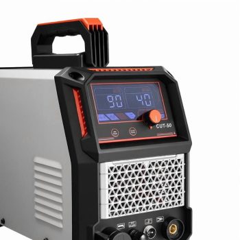 Plasma Cutter, 50A Non-Touch Pilot Arc, Dual Voltage 110V/220V, Digital Display, IGBT Inverter, 2T/4T