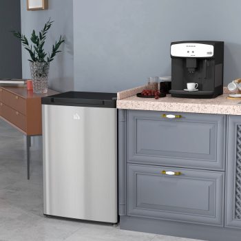 HOMCOM 3 Cu Mini Freezer with Reversible Single Door