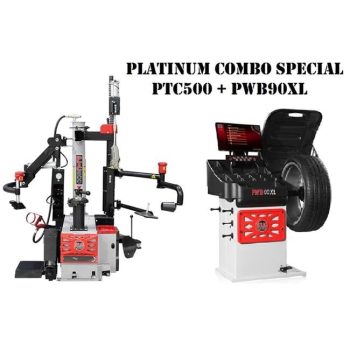 Platinum PTC500 & PWB90Xl Tire Changer & Wheel Balancer Combo