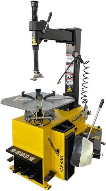HPDMC 21" Heavy Duty Tire Changer - 1.5 HP (1.1KW) - 110V Tire Changing Machine for 12"-21" Rims - Internal Clamping - 1 Year Warranty