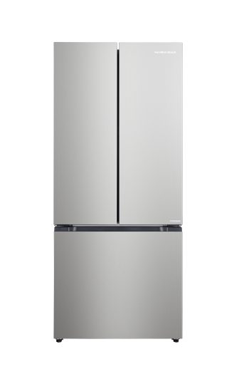 Hamilton Beach 17.7 cu. ft. Frost-Free French Door Refrigerator, Platinum Silver, HZ0771