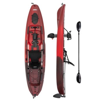 Lifetime Renegade 11.5 ft. Pedal Drive Sit-On-Top Kayak, Volcano Fusion (91480)