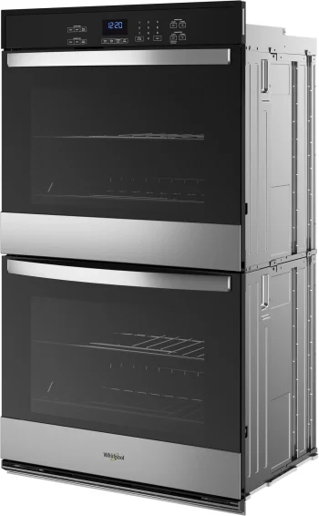 Whirlpool 30 Inch Double Thermal Self Clean Oven WOED3030LS