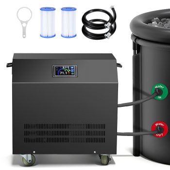 YEAHIBABY Portable Cold Plunge Chiller with Circulation Pump and Water Filter for Bath Tub