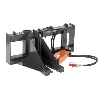 Titan Attachments Post and Tree Puller for Skid Steer Grader Tractor Attachments