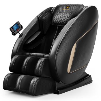 BILITOK Massage Chair Neck Massager with Zero Gravity Heating Bluetooth Functions ()