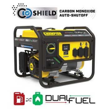 Champion Power Equipment 3500-Watt Dual Fuel RV Ready Portable Generator with CO Shield