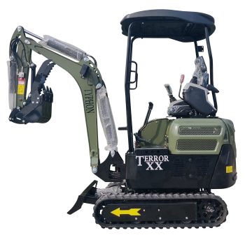 4,000 lb TYPHON TERROR XX Mini Excavator Rubber Track | Kubota D902 Diesel Engine USA 2025