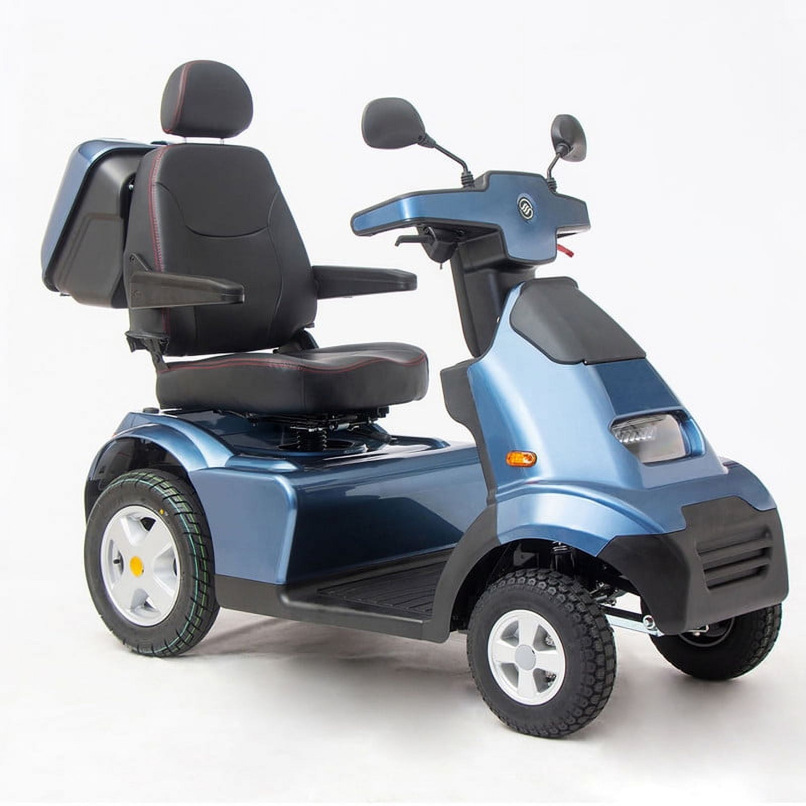Afikim S4 4-Wheel Mobility Scooter with 24" Seat, 450 lb Limit
