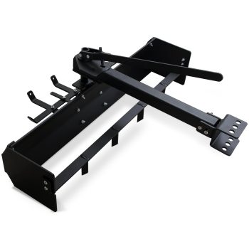 42" Tow Behind Box Scraper Lawn Tractor Attachments Fit for ATV UTV, Box Blade Hitch Tow Suitable for Agriculture