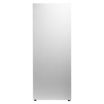 KFFKFF Convertible Upright Freezer/Refrigerator, 11 Cu.Ft Frost-Free Unit with Temperature Control Panel, Reversible Door, Adjustable Shelves, and LED Lighting, Ideal for Kitchen, Office, or Garage