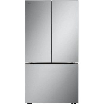 LG LF25Z6211S 36 Inch Wide, 25 cu. ft. Counter-Depth with Zero Clearance, 3-Door French Door Refrigerator, in Stainless Steel