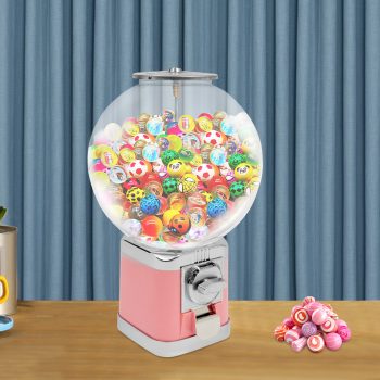 Dwellnix Twister Ball Dispenser Durable ABS PC Zinc Alloy Construction Capsule Toy Dispenser for Retail Stores & Parks
