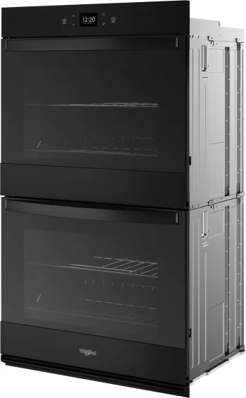 Whirlpool 27 Inch Double Thermal Self Clean Oven WOED5027LB