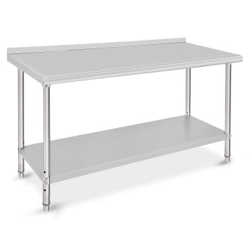 ChaoLink Stainless Steel Prep Table,36*24" Kitchen Work Tables with Wheels,NSF Commercial Worktable for Restaurant and Home