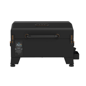 Pit Boss Tabletop Pellet Smoker, 256 Square inch Wood Fired Pellet Grill, Onyx Series