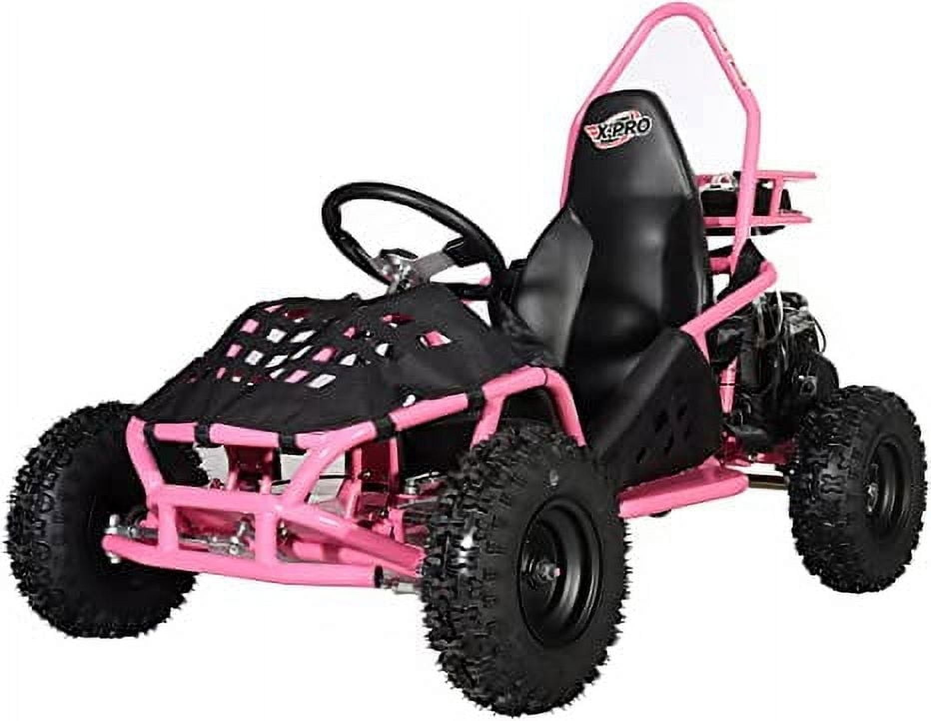 X-Pro Brand New Rover 50cc Gas Go Kart with Pull Start, Rear Disc Brake, 6" Wheels!