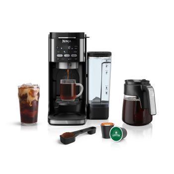 Ninja DualBrew Hot & Iced Coffee Maker, Single-Serve, compatible with K-Cups & 12-Cup Drip Coffee Maker CFP101