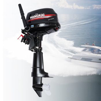 YIYIBYUS 6HP 2-Stroke Outboard Motor Water-cooling Fishing Boat Engine Short Shaft CDI System