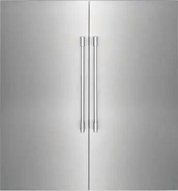 Frigidaire Professional 38 Cu. Ft. Stainless Steel All-Refrigerator and Freezer Column Pair Set Bundle PRDA1922AF & PRDF1922AF