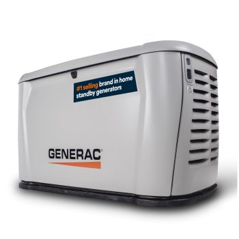 Generac 10kW Home Standby Generator, Cellular Connectivity, Easy to Use, Whole House Power Backup, Smart Outage Solution