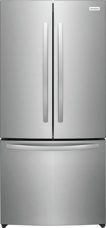 Frigidaire FRFG1723AV 18 Cu. Ft. Counter-Depth French Door Refrigerator, Stainless Steel