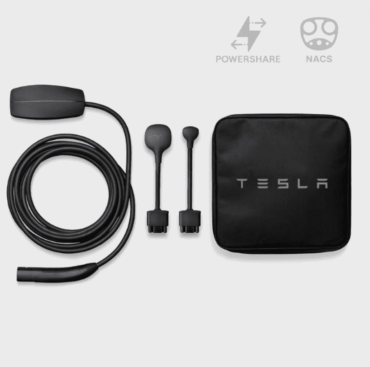 Tesla Mobile Connector - Portable Electric Vehicle (EV) NACS Charger - Level 2 - up to 32A with 20ft Cable