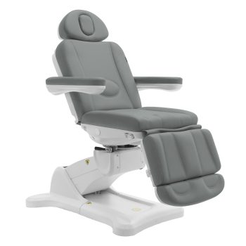 SkinAct Malibu 1 Fold Electric Medical Spa Treatment Massage Table, 73" L x 33" W, (Gray)