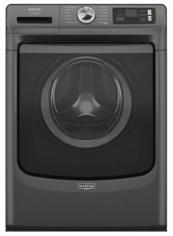 Maytag MFW7020RU 27 inch, 5 Cu. Ft. Smart Pet Pro Front Load Washer, Volcano Black