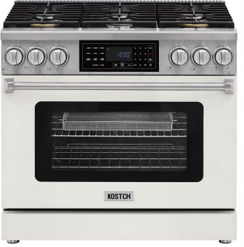 Tilt Panel 36" Natural Gas Range with 6.2 cu ft True Convection Oven ()