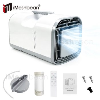 iMeshbean 4095 BTU Portable Air Conditioner for Outdoor Tent Camping with Dehumidifier Remote