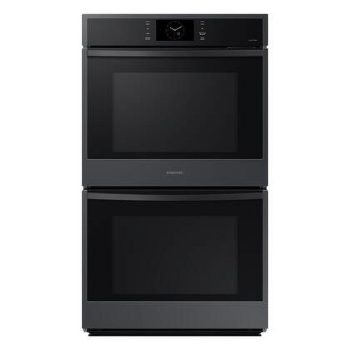Samsung NV51CG600DMT 30 inch Matte Black Double Wall Oven