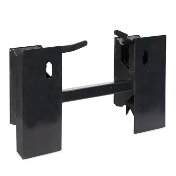 Titan Attachments Skid Steer Quick Tach Conversion Adapter, Large Welding Surface, Fits John Deere