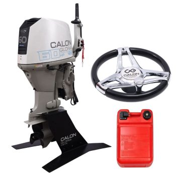 Calon Gloria F60FWTL 60HP 4-Stroke EFI Outboard Motor, Electric Start Single Shaft Marine Boat Engine for Fishing, Pontoon & Work Boats