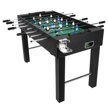 puresly 47Inch Large Size Foosball Table for Adults Competition Full Size Soccer Game Table Football Arcade Heavy-duty Playing Machine for Indoor Game Room