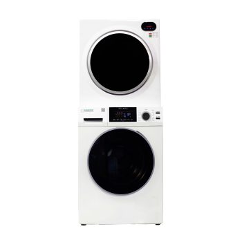 Equator ECONOMY STACKABLE 13 lbs Washer + ULTRA Compact Vented Sensor Dryer 2.6 cf 110V