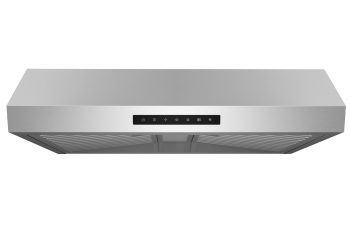 Hauslane | 30" UC-PS60 Under Cabinet Range Hood | Stainless Steel | Delay Auto-Shut Off | Bright LED | 3 Speed Settings | Professional Suction
