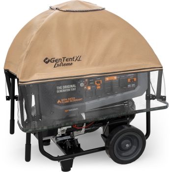 GenTent XL Open Frame Running Cover – Universal Kit for Extra Large Portable Generators - Flame Retardant, Waterproof Vinyl ( - ) Generator Tent