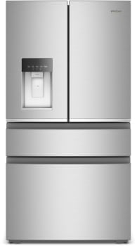 Whirlpool WRMC7036RZ 36-inch Wide True Counter-Depth 4-Door French Door Refrigerator - 22 cu. ft.