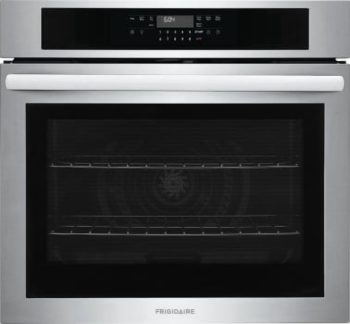 Frigidaire 30" 5.3 Cu. Ft. Built-In Single Electric Wall Oven with Convection Bake & Air Fry (Stainless Steel - FCWS3030AS)