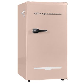 Frigidaire 3.2 Cu. ft. Retro Compact Refrigerator with Chiller Compartment, Mini Fridge with Side Bottle Opener