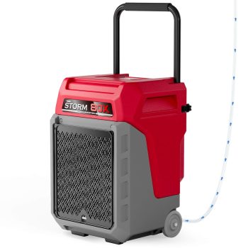 ALORAIR Commercial Dehumidifier 170 Pints LGR Dehumidifier with Pump & Drain Hose, Portable Insutrial Dehumidifier for Basments, Home, Job Sites, Fit for 2,100 Sq.Ft Space with Wheels