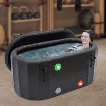 Portable Tub Inflatable Bathtub Inflatable Ice Bucket Bathtub Outdoor Cold Plunge Tub